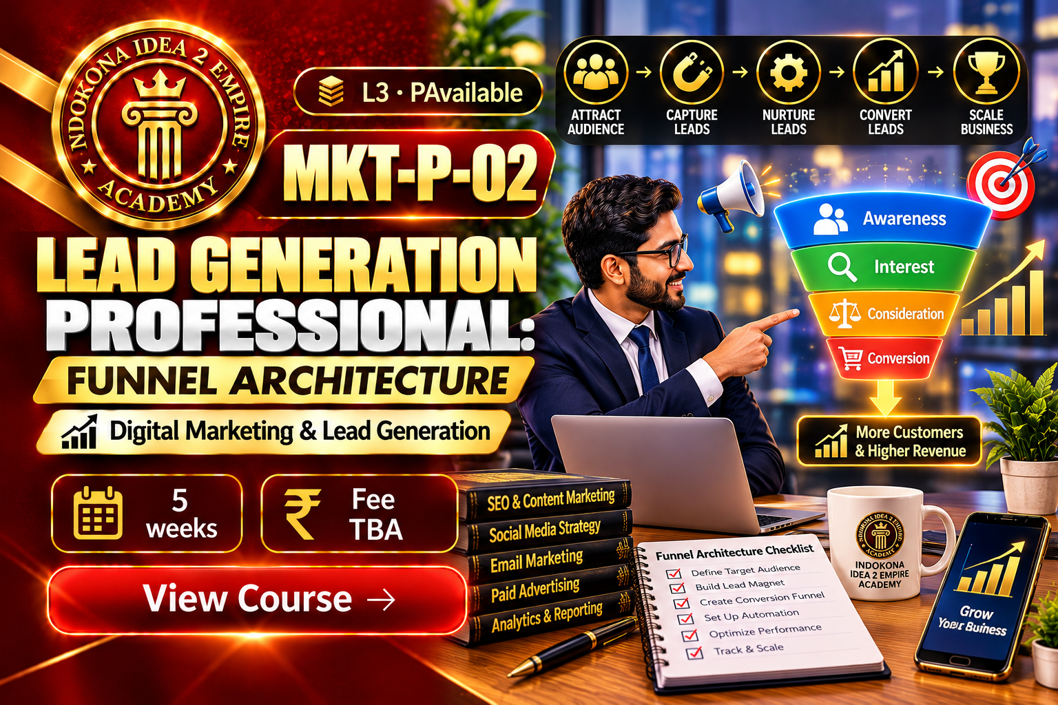 Lead Generation Professional: Funnel Architecture